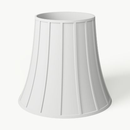 Tailored Bell Lampshade in White — catalog hero